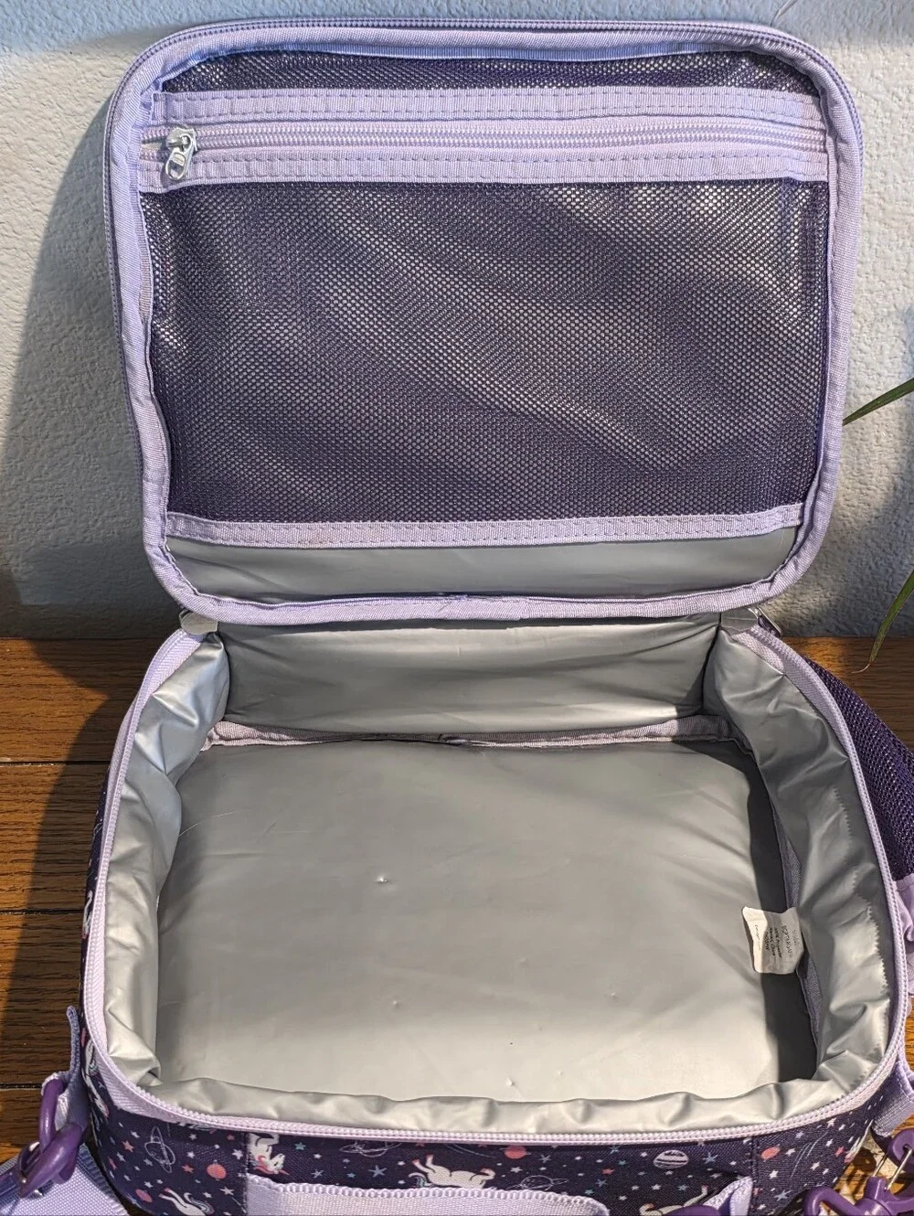 Kids Unicorn Lunch Bag - Purple